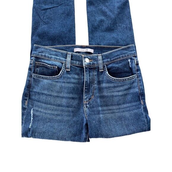 Joes Jeans Size 28x33 Mens‎ Asher Straight Fit Dark Wash Distressed Slim - Picture 5 of 10